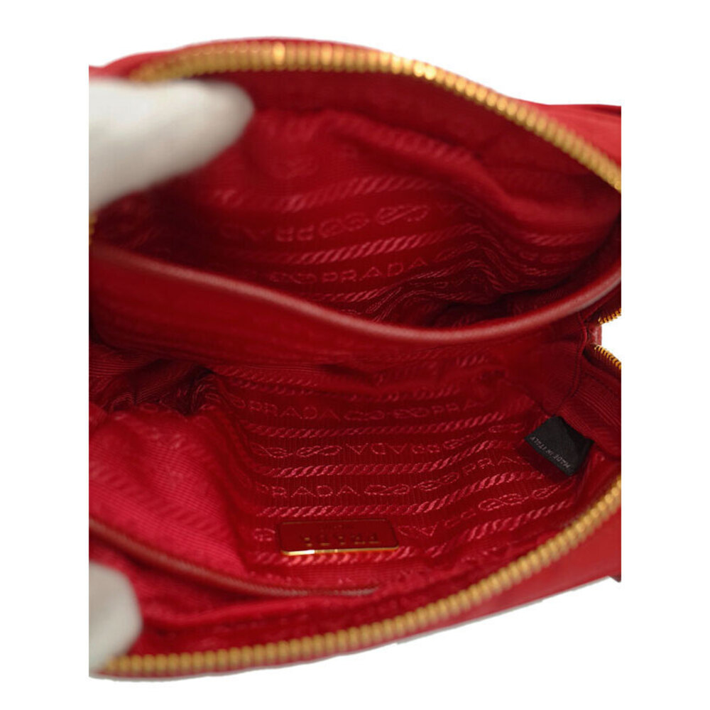 Prada Red camera nylon bag Tessuto Fiocco bow crossbody - Picture 3 of 5